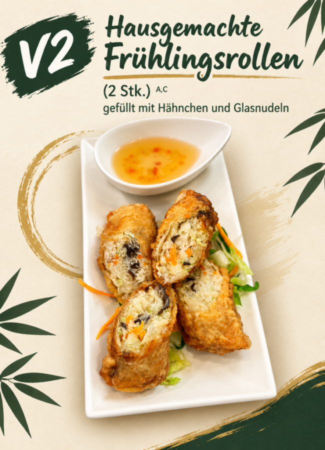 Hausgemachte Frühlingsrollen V2